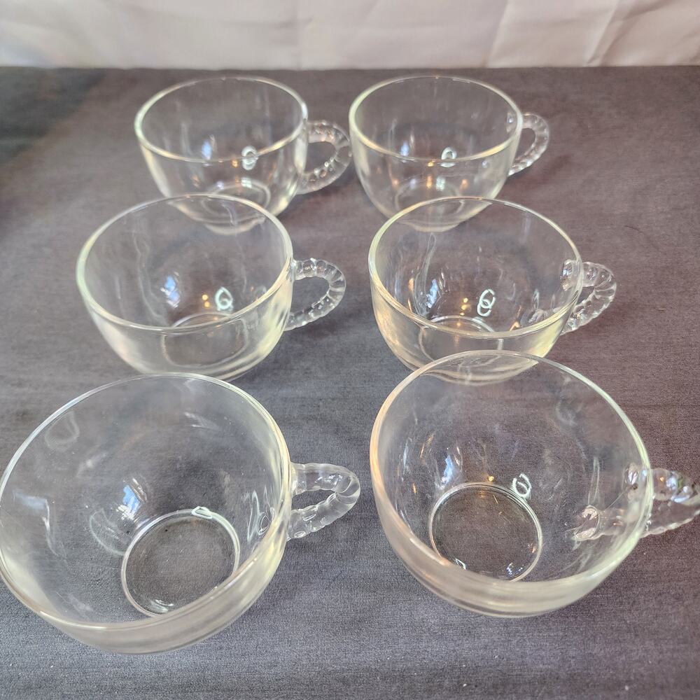 Replacement Cup for Federal Glass Hospitality Glass Snack Set - CUP ONLY-QTY 6